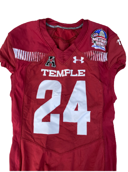 Kimere Brown Temple Football 2019 Military Bowl Game Jersey