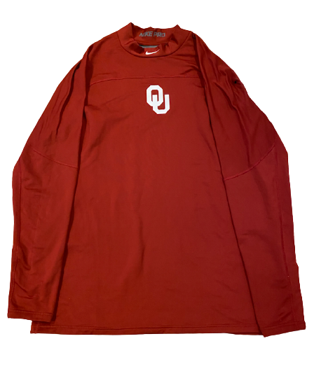 Giselle Juarez Oklahoma Softball Long Sleeve Workout Shirt (Size XL)