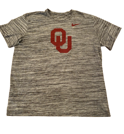 Giselle Juarez Oklahoma Softball Workout Shirt (Size XL)