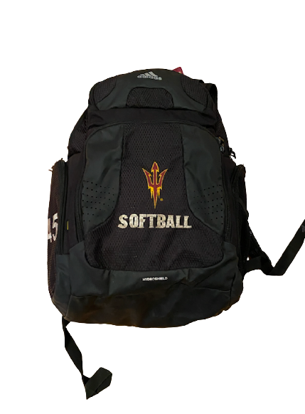 Giselle Juarez Arizona State Softball Team Issued Travel Backpack with Travel Tag