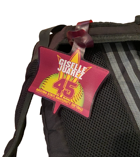 Giselle Juarez Arizona State Softball Team Issued Travel Backpack with –  The Players Trunk