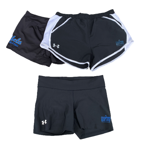Mac May UCLA Volleyball Team Issued "Set of 3" Shorts/Spandex