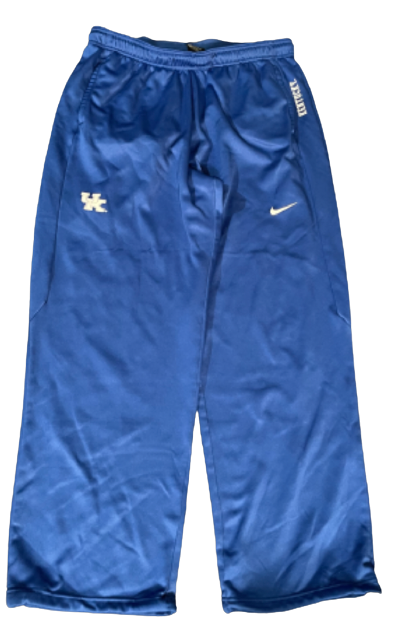 Terry Wilson Kentucky Football Team Issued Sweatpants (Size L)