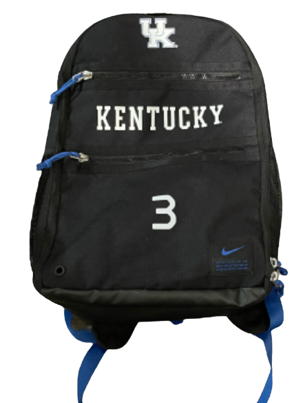 Terry Wilson Kentucky Football Player Exclusive Backpack with Number