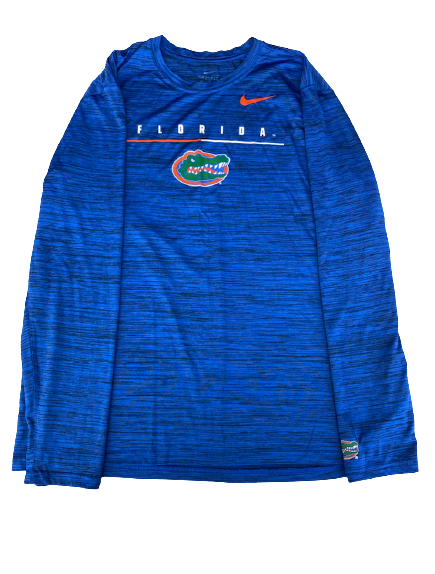 Jack Leftwich Florida Baseball Team Issued Long Sleeve Shirt (Size XL)