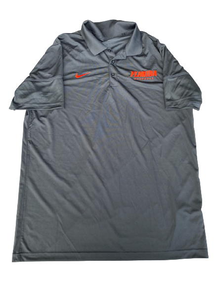 Jack Leftwich Florida Baseball Team Exclusive Travel Polo Shirt (Size XL)