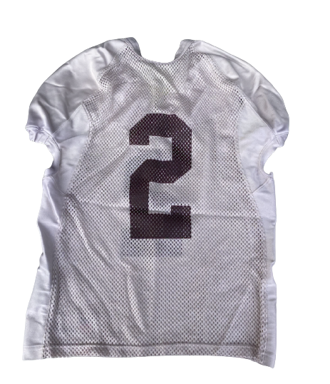 Jermaine Waller Virginia Tech Football SIGNED Practice Jersey (Size XL)