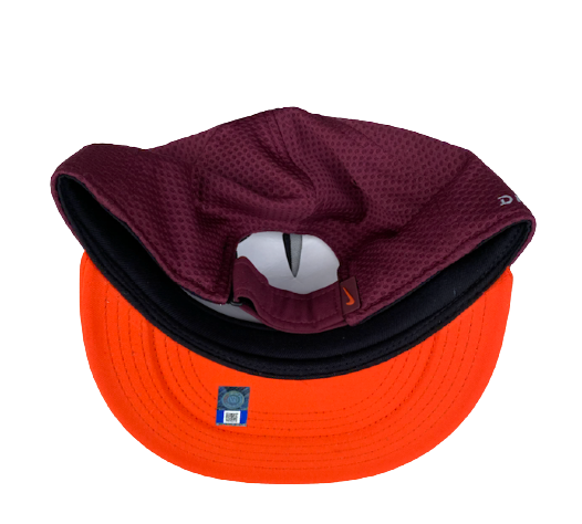 Jermaine Waller Virginia Tech Football Team Issued Hat