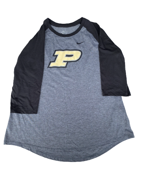 Grace Cleveland Purdue Volleyball Team Issued Half-Sleeve Shirt (Size Women&