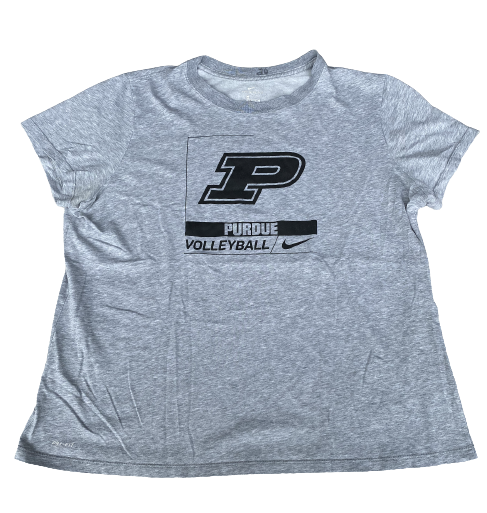 Grace Cleveland Purdue Volleyball Team Issued T-Shirt (Size Women&