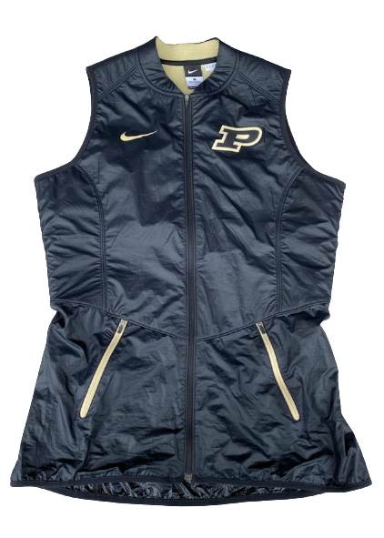 Grace Cleveland Purdue Volleyball Team Issued Vest Jacket (Size Women&