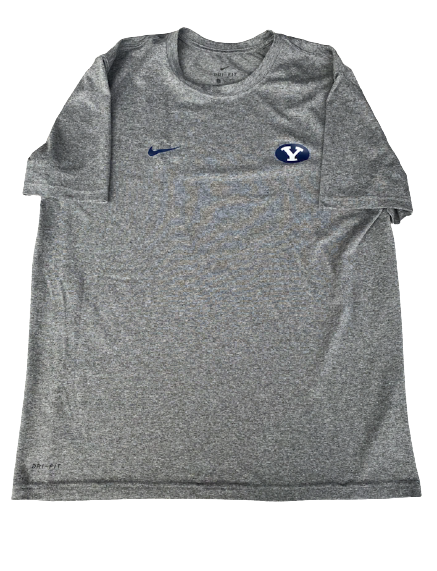 Kenzie Koerber BYU Volleyball Team Issued Workout Shirt (Size L)