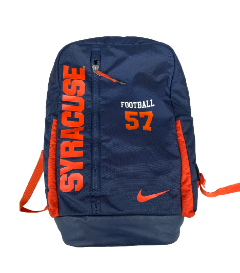 Kingsley Jonathan Syracuse Football Exclusive Travel Backpack with Number