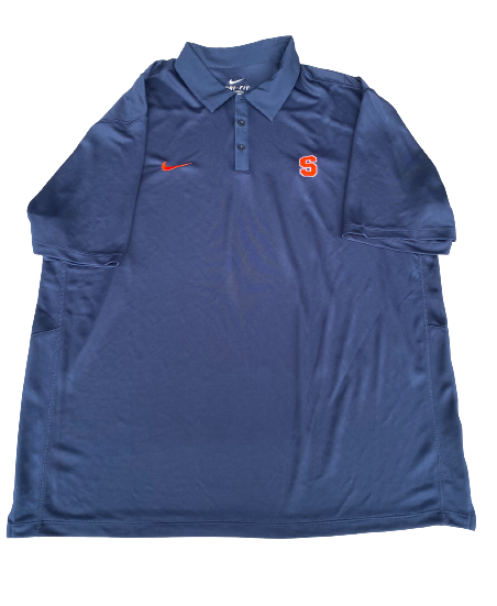 Kingsley Jonathan Syracuse Football Team Issued Polo Shirt (Size XXL)