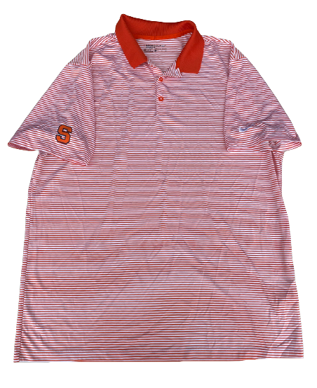 Kingsley Jonathan Syracuse Football Team Issued "Nike Golf" Polo Shirt (Size XL)