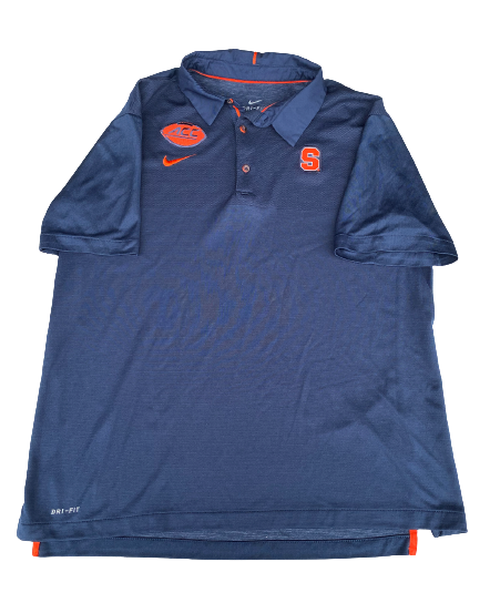 Kingsley Jonathan Syracuse Football Team Issued Polo Shirt (Size XL)