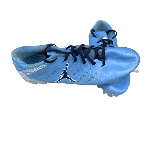 Patrice Rene North Carolina Football Player Exclusive Game Worn Cleats (Size 12)