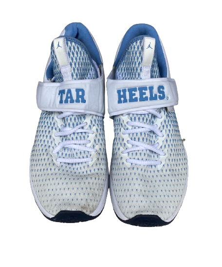 Patrice Rene North Carolina Football Team Issued Jordan Shoes (Size 12.5)
