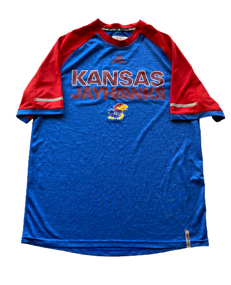 Liam Jones Kansas Football Team Issued T-Shirt (Size M)