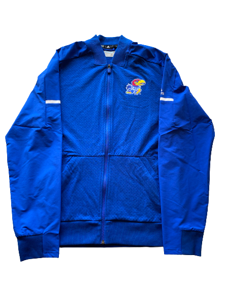 Liam Jones Kansas Football Team Issued Jacket (Size M)
