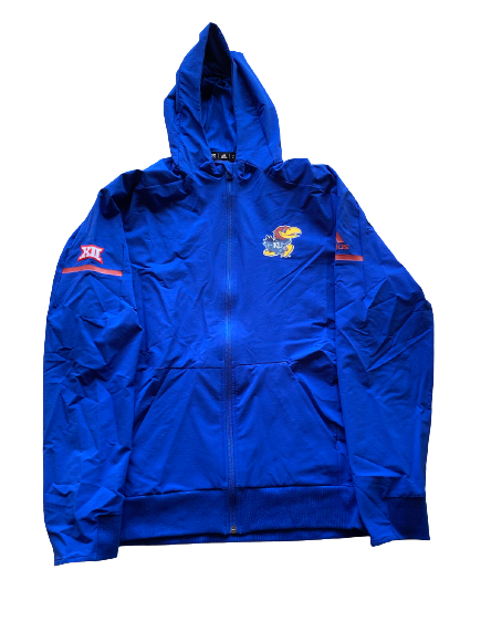 Liam Jones Kansas Football Team Issued Jacket (Size M)