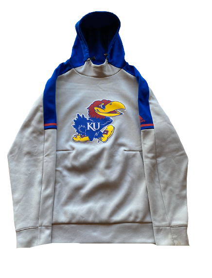 Liam Jones Kansas Football Team Issued Sweatshirt (Size M)
