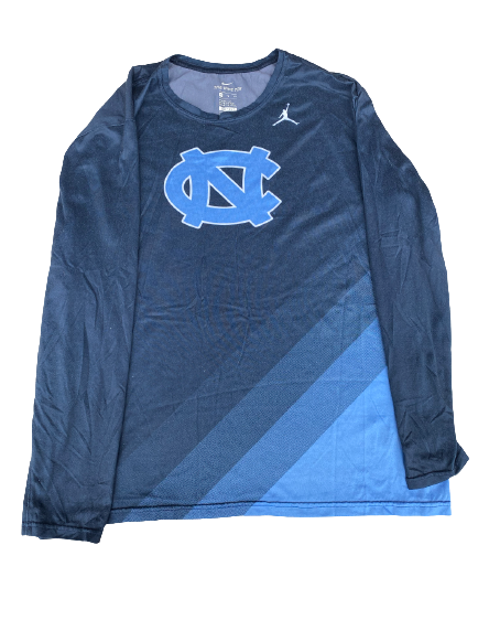 Patrice Rene North Carolina Football Team Issued Long Sleeve Shirt (Size XXL)