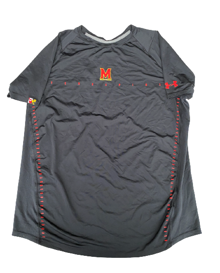 Chigoziem Okonkwo Maryland Football Team Issued Workout Shirt (Size XL)