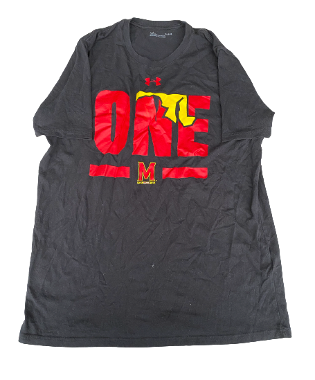 Chigoziem Okonkwo Maryland Football Team Issued Workout Shirt (Size L)