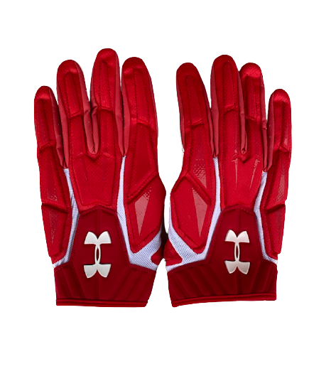 Chigoziem Okonkwo Maryland Football Player Exclusive Gloves (Size XXL)