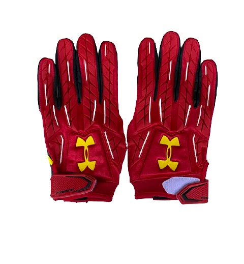 Chigoziem Okonkwo Maryland Football Player Exclusive Gloves (Size XXL)
