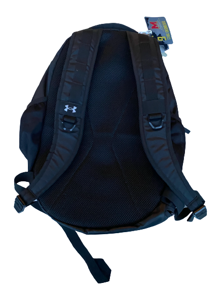 Chigoziem Okonkwo Maryland Football Team Issued Travel Backpack with Player Tag