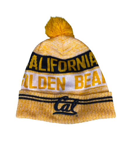 Joshua Drayden California Football Team Issued Beanie Hat