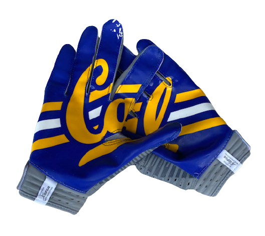Joshua Drayden California Football Player Exclusive Retro Gloves (Size L)