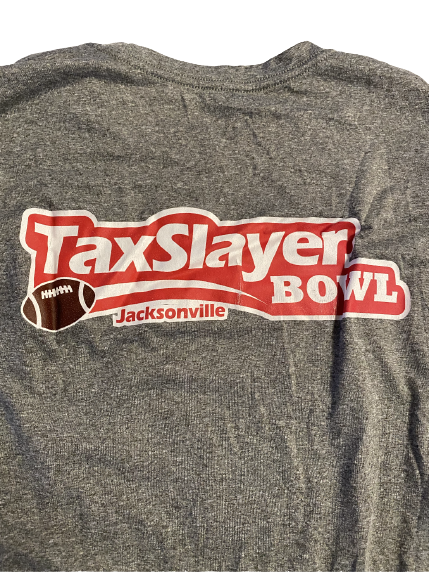 Grant McKinniss Kentucky Football Team Exclusive 2016 TaxSlayer Bowl Long Sleeve Shirt (Size XL)