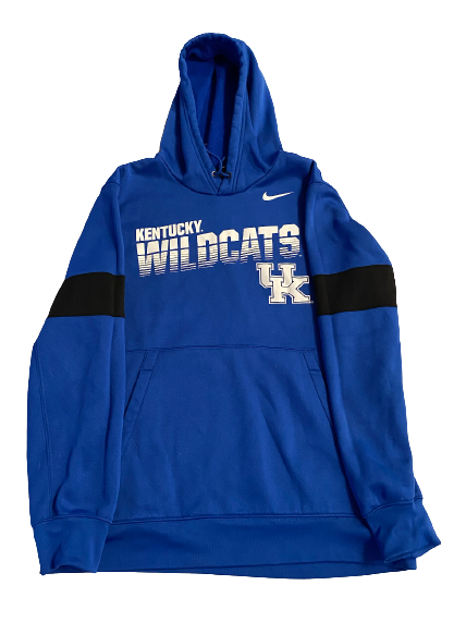 Grant McKinniss Kentucky Football Team Issued Sweatshirt (Size L)