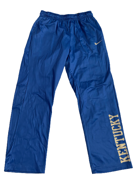 Grant McKinniss Kentucky Football Team Issued Sweatpants (Size L)