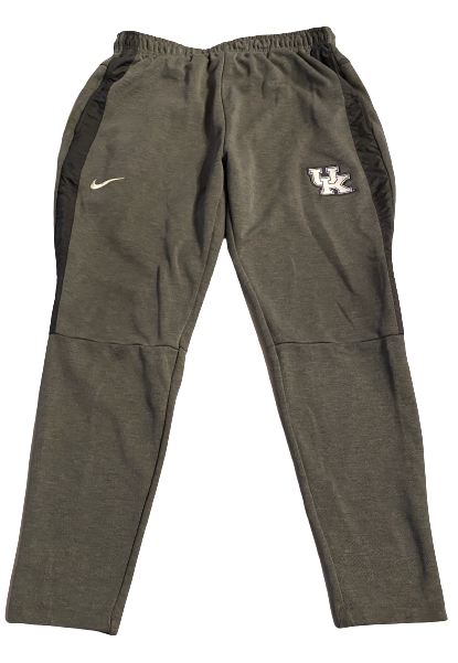 Grant McKinniss Kentucky Football Team Issued Sweatpants (Size L)