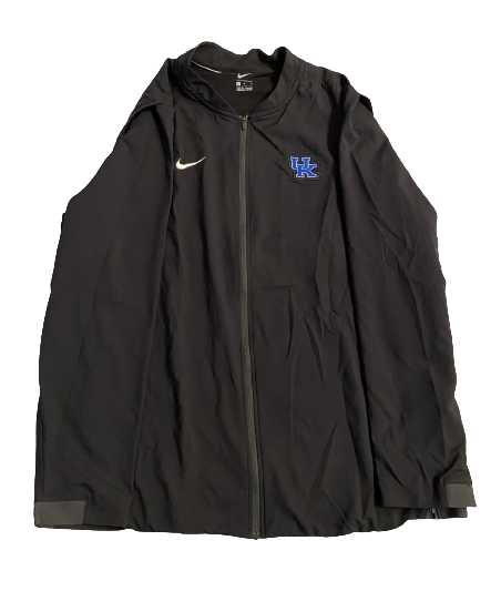 Grant McKinniss Kentucky Football Team Issued Travel Jacket (Size L)