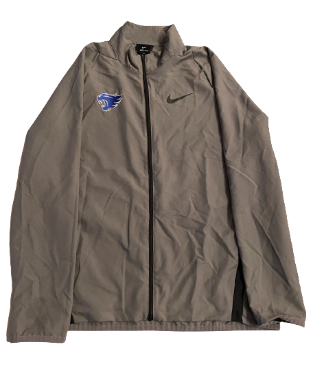 Grant McKinniss Kentucky Football Team Issued Full Travel Sweatsuit - Jacket & Sweatpants (Size L)