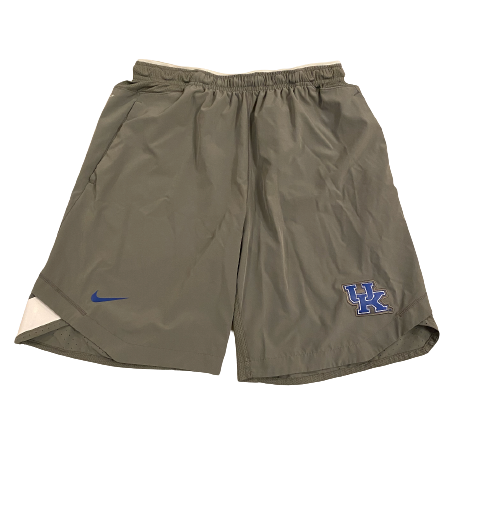 Grant McKinniss Kentucky Football Team Issued Workout Shorts (Size L)