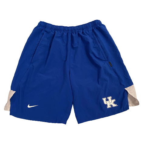 Grant McKinniss Kentucky Football Team Issued Workout Shorts (Size L)