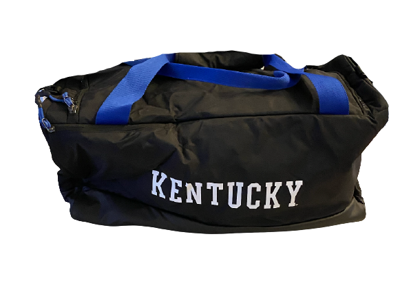 Grant McKinniss Kentucky Football Exclusive Travel Duffel Bag with Number