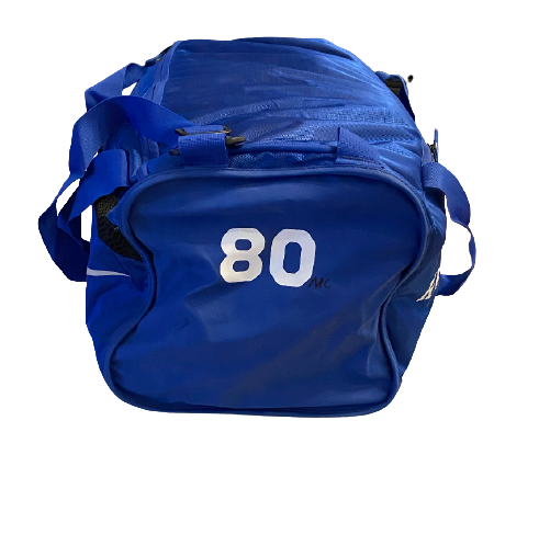 Grant McKinniss Kentucky Football Exclusive Travel Duffel Bag with 