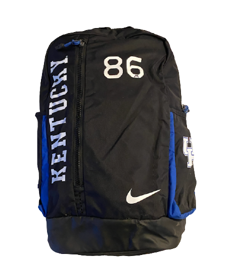 Grant McKinniss Kentucky Football Exclusive Backpack with Number