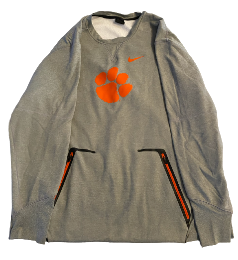 Jordan Williams Clemson Football Team Issued Crewneck Sweatshirt (Size 3XL)