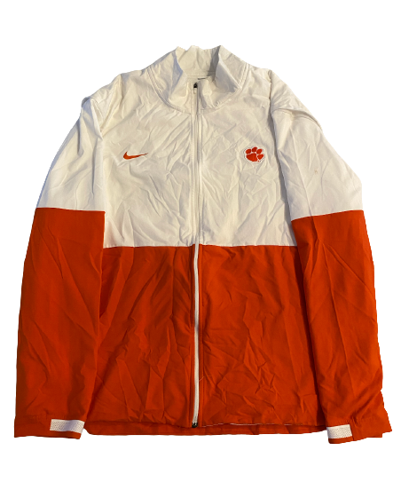 Jordan Williams Clemson Football Team Issued Travel Jacket (Size 3XL)