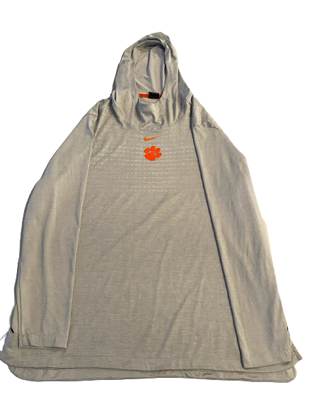 Jordan Williams Clemson Football Team Issued Performance Hoodie (Size 3XL)