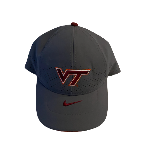 Jordan Williams Virginia Tech Football Team Issued Set of (3) Hats
