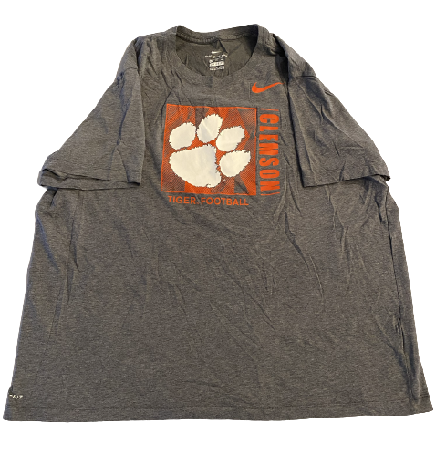 Jordan Williams Clemson Football Team Issued Workout Shirt (Size 3XL)